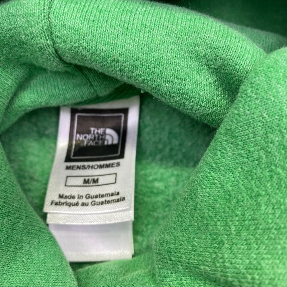 The North Face Mens Green Graphic Pullover Hoodie Sweatshirt TB5Q CHL3‎ Size M